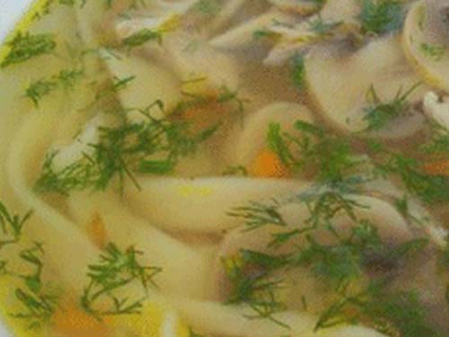 Как варить суп с вермишелью