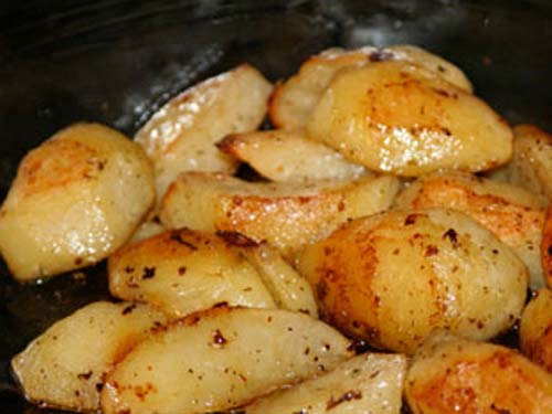 Картофель запеченный дольками в духовке