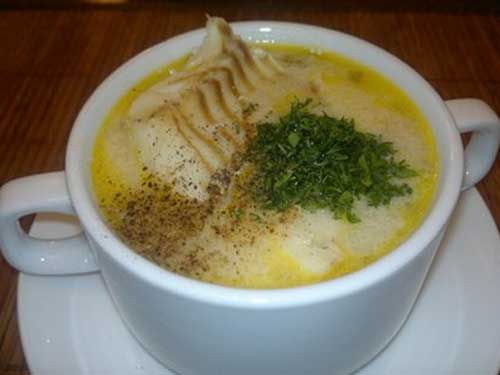 Ватерзой. Рыбный суп со сливками